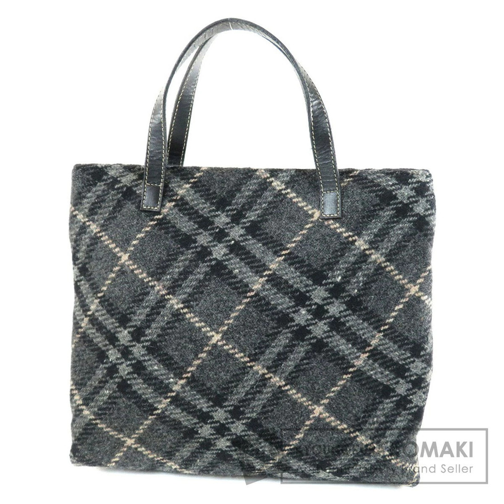 Burberry Check Handbag Wool